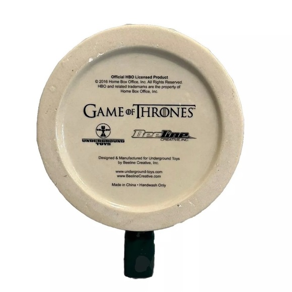 House of Stark Game Of Thrones 2015 20oz Beer Stein With Lid Beeline Creative - Picture 5 of 5